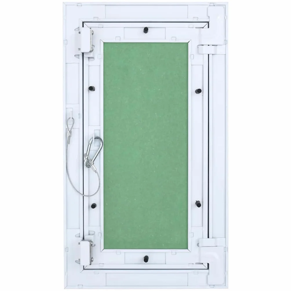 Genérico Panel de Acceso Verde y Plata 30 x 55 cm Aluminio y Pladur,Bricolaje,Materiales de construcción,Trampas,Verde,4018457