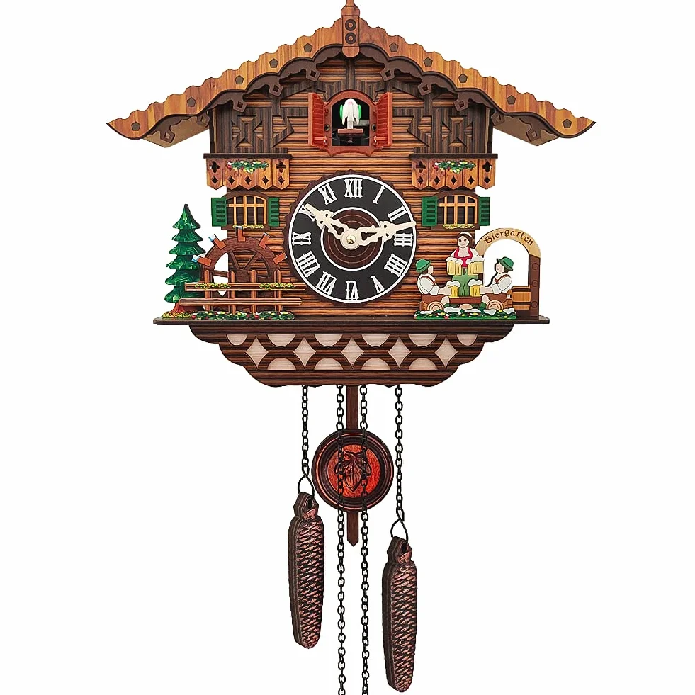 Reloj Cuco Pared, Reloj de Pared Decorativo DIY para Hogar y Estancias Interiores