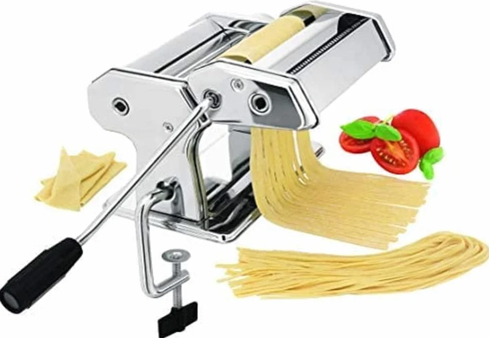 IBILI, 773100, Maquina Para Pasta Fresca Italia, Metal Cromado