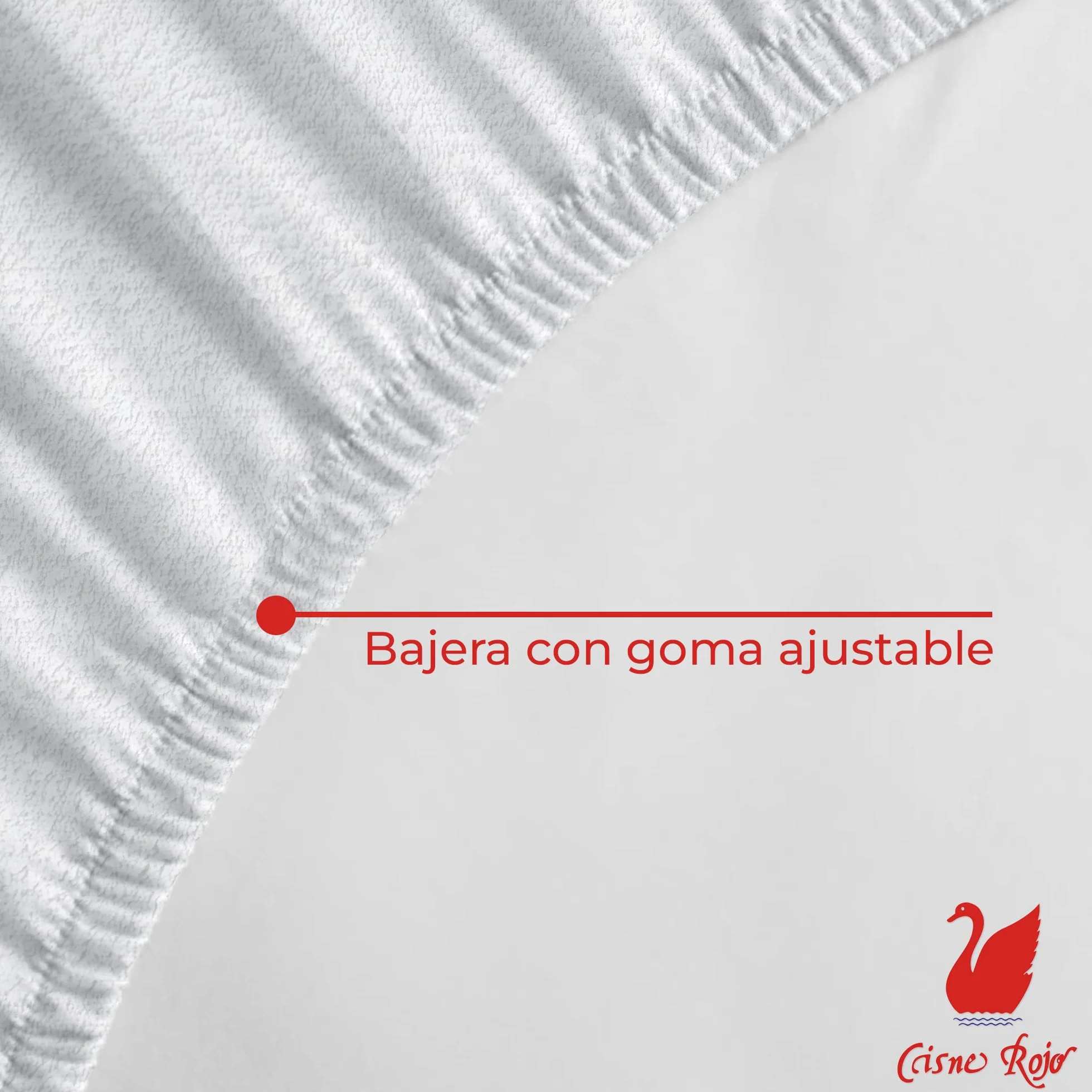 Cisne Rojo Juego de Sabanas Pirineo.Juego de Sabanas Invierno. Sabanas Estampadas Calentitas. Calidad y Diseño. para Cama 180 cm. Color Visón. Modelo Aros. (100149-180-VS)