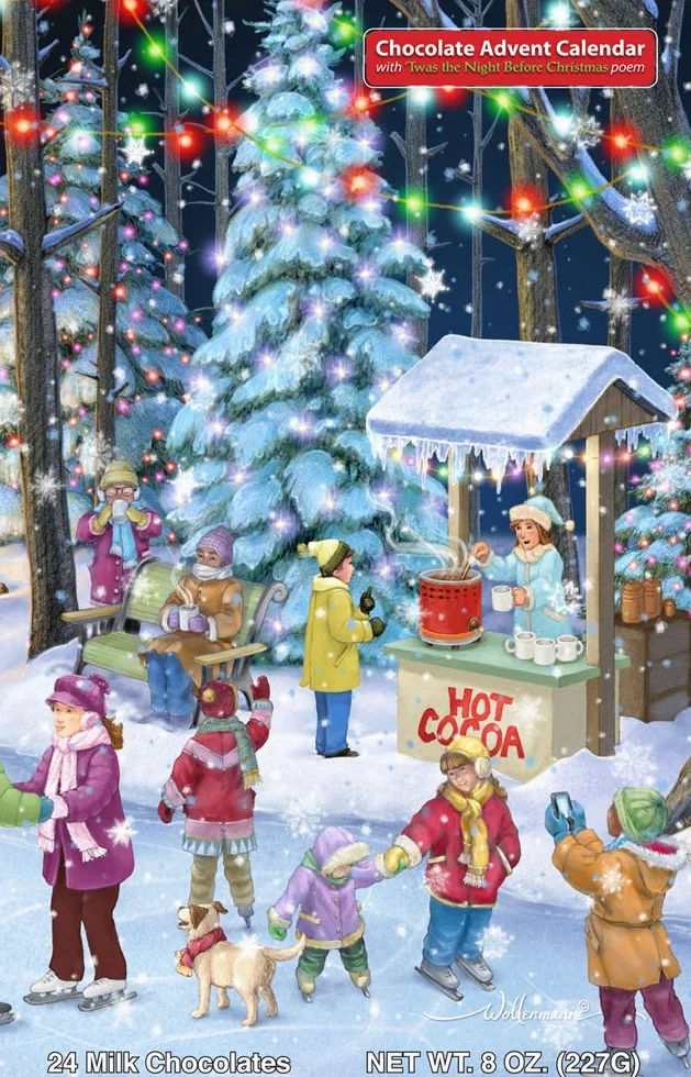 Woodland Skaters - Calendario de Adviento (cuenta regresiva para Navidad)