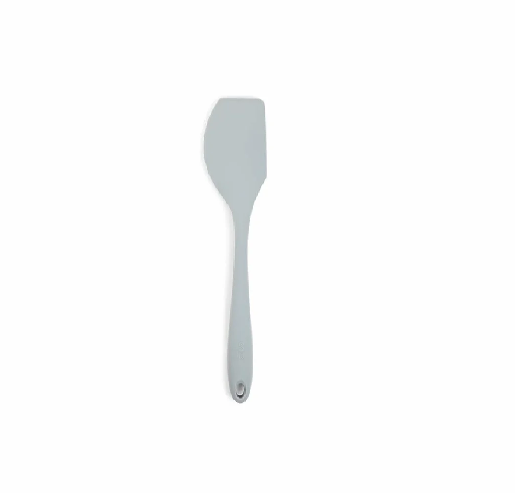 Core Kitchen Espátula puntiaguda de silicona gris de 2.5 pulgadas de ancho x 11 pulgadas de largo