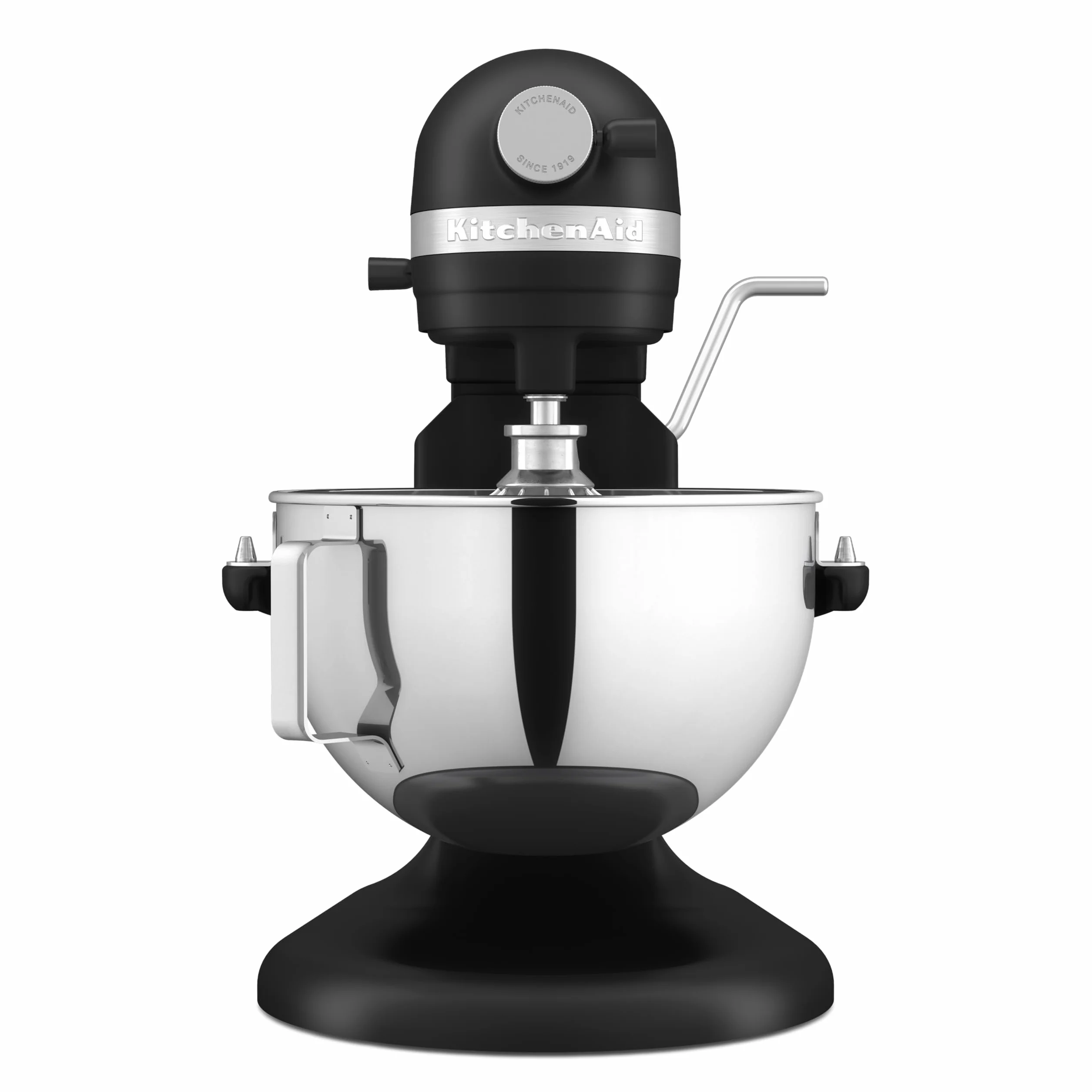 KitchenAid Batidora Amasadora Bowl-Lift 5.2L Heavy Duty, Cuerpo y Engranajes Metálicos, 11 Velocidades, Flex Edge, 67 Puntos de Contacto, Negro Mate