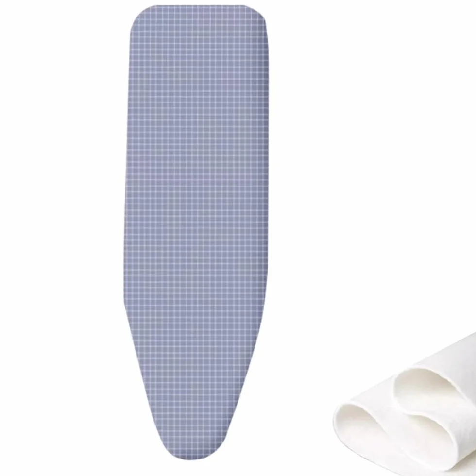 Funda de algodón for Tabla de Planchar, 33 x 112 cm, Gruesa, con Acolchado de 2 Capas, Resistente al Calor, Ajustable ,Fundas para Tablas de Planchar(B,13 X 44 Inch (34 X 110 Cm))