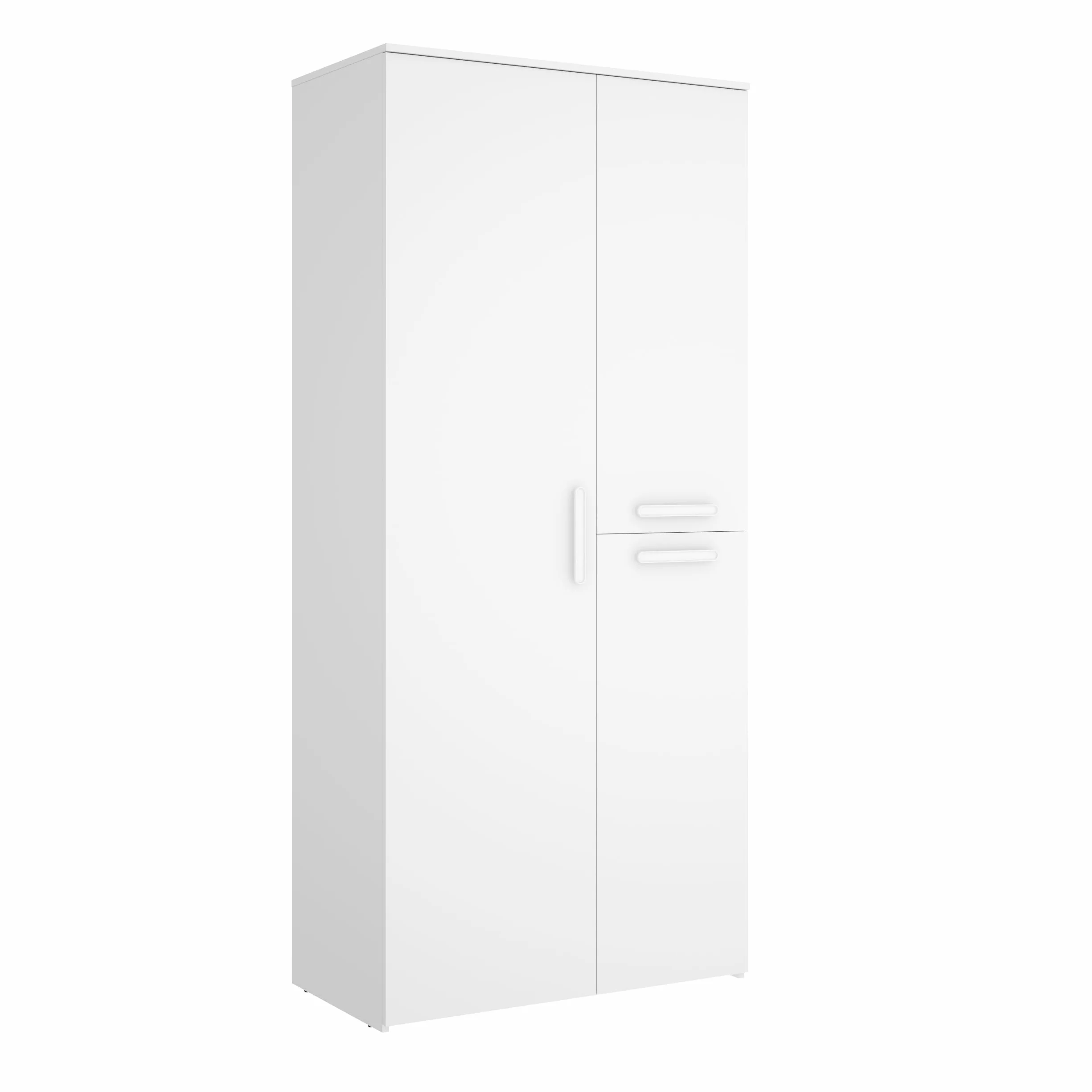 DEKIT GRUPO RIMOBEL LEKA - Armario LEKA con tres puertas - BLANCO - 205 x 90 x 52