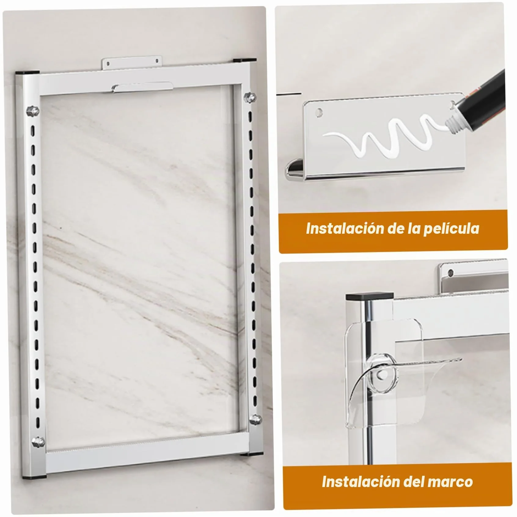 Yeory Artillo de Secado de Platos montados en la Pared, Estante de Secado de Plato de Acero Inoxidable de 3 Niveles, Estante de Secado para Platos Colgantes, lavador de Platos de Montaje en la Pared