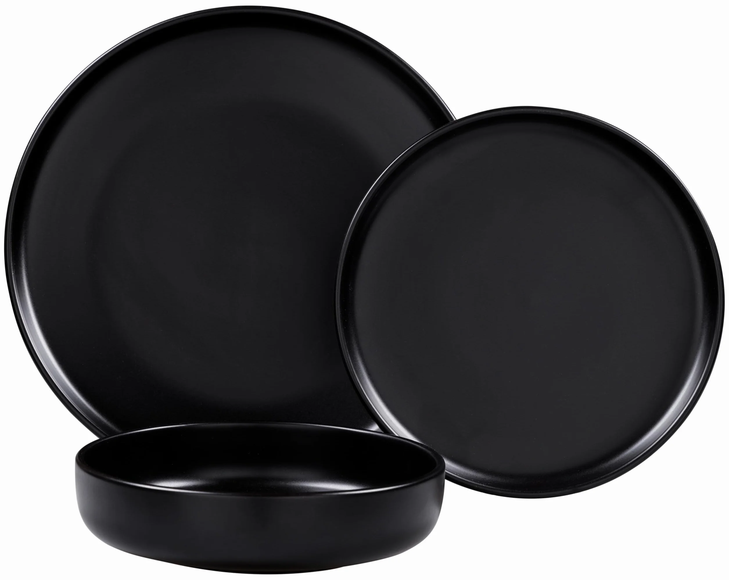 Juego de 18 platos Skandik Black