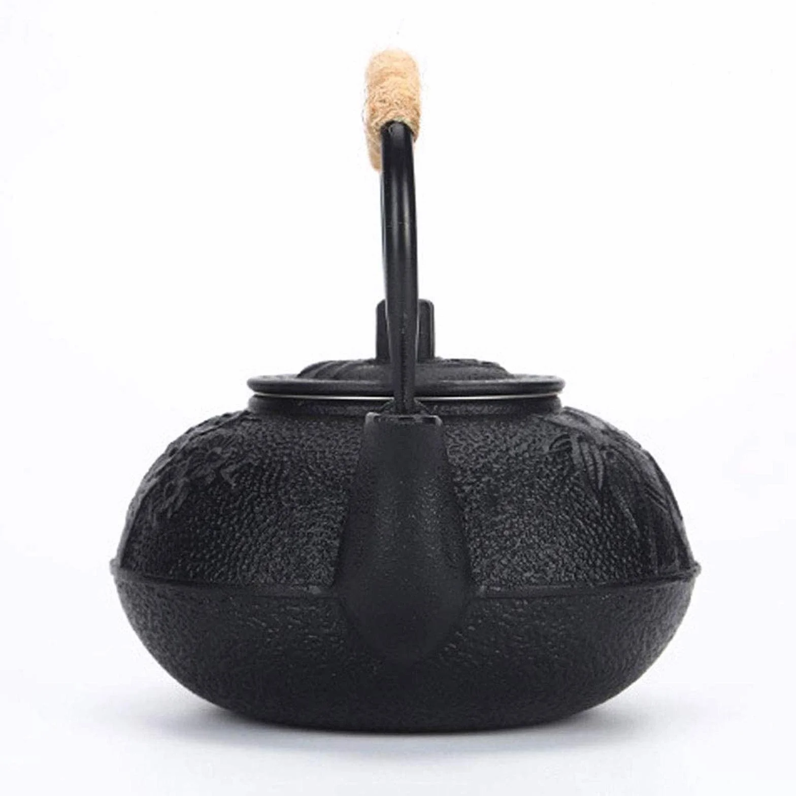 Tetera De Hierro Fundido Japonés De 600 Ml Con Infusor - Hervidor De Té De Hierro Fundido Mantiene La Temperatura - Vintage Lilac Blossom Tea Kettle - Artículo Del Coleccionista Para El Té Aficionados