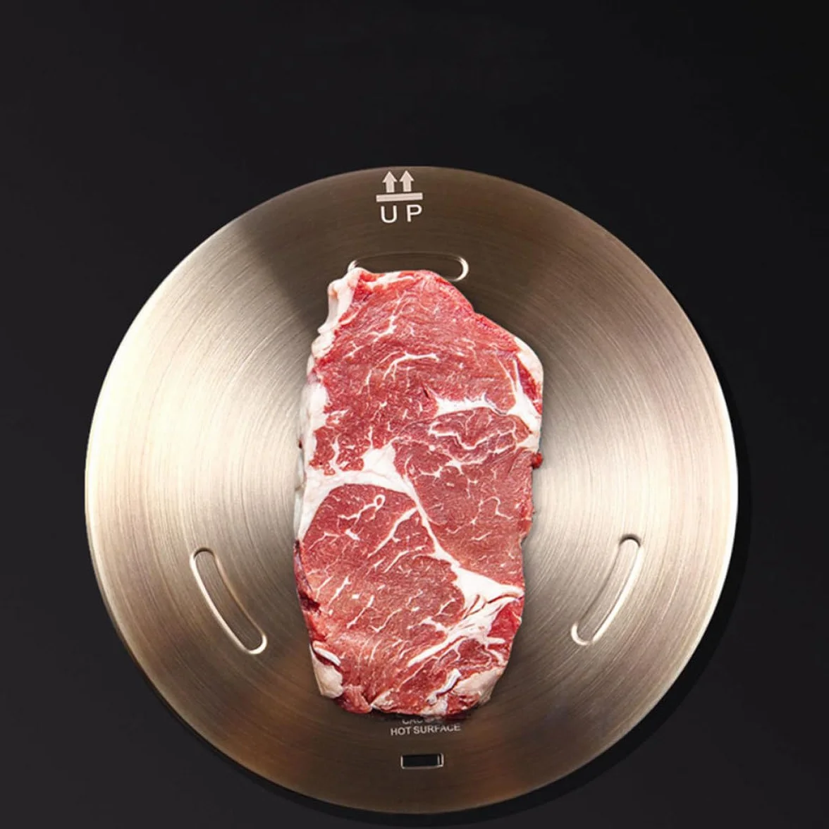 Difusor de Calor Redondo de 28 CM en Acero Inoxidable para Cocina Inducción y Gas, Placa Guía Térmica para Ollas y Uso en Vitrocerámica