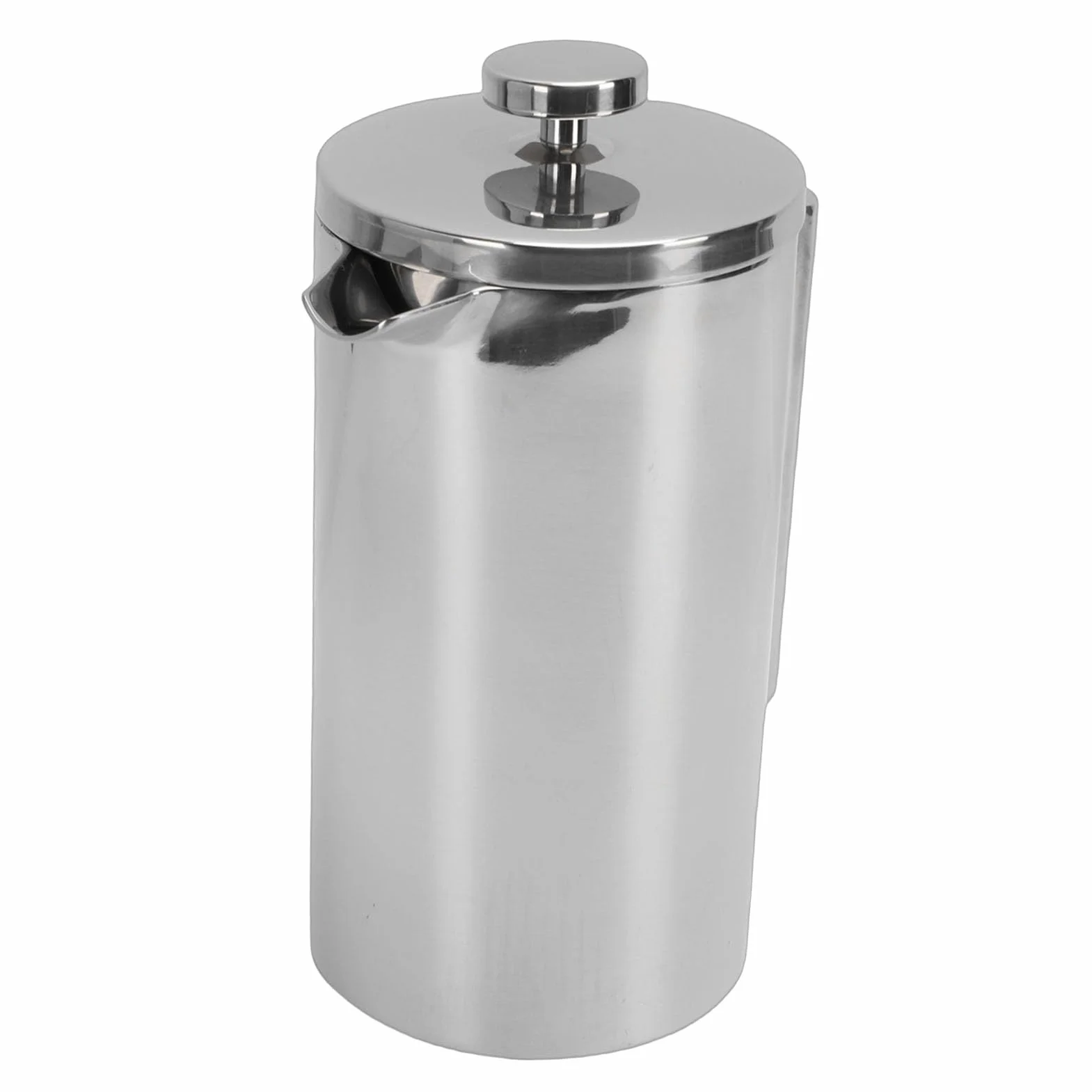 de Prensa Francesa de Acero Inoxidable, con Aislamiento de Doble Pared a Prueba de Herrumbre, café Puro y Fuerte, té Caliente y Chocolate, Mantiene Caliente la Leche Espumosa, (1000ml)