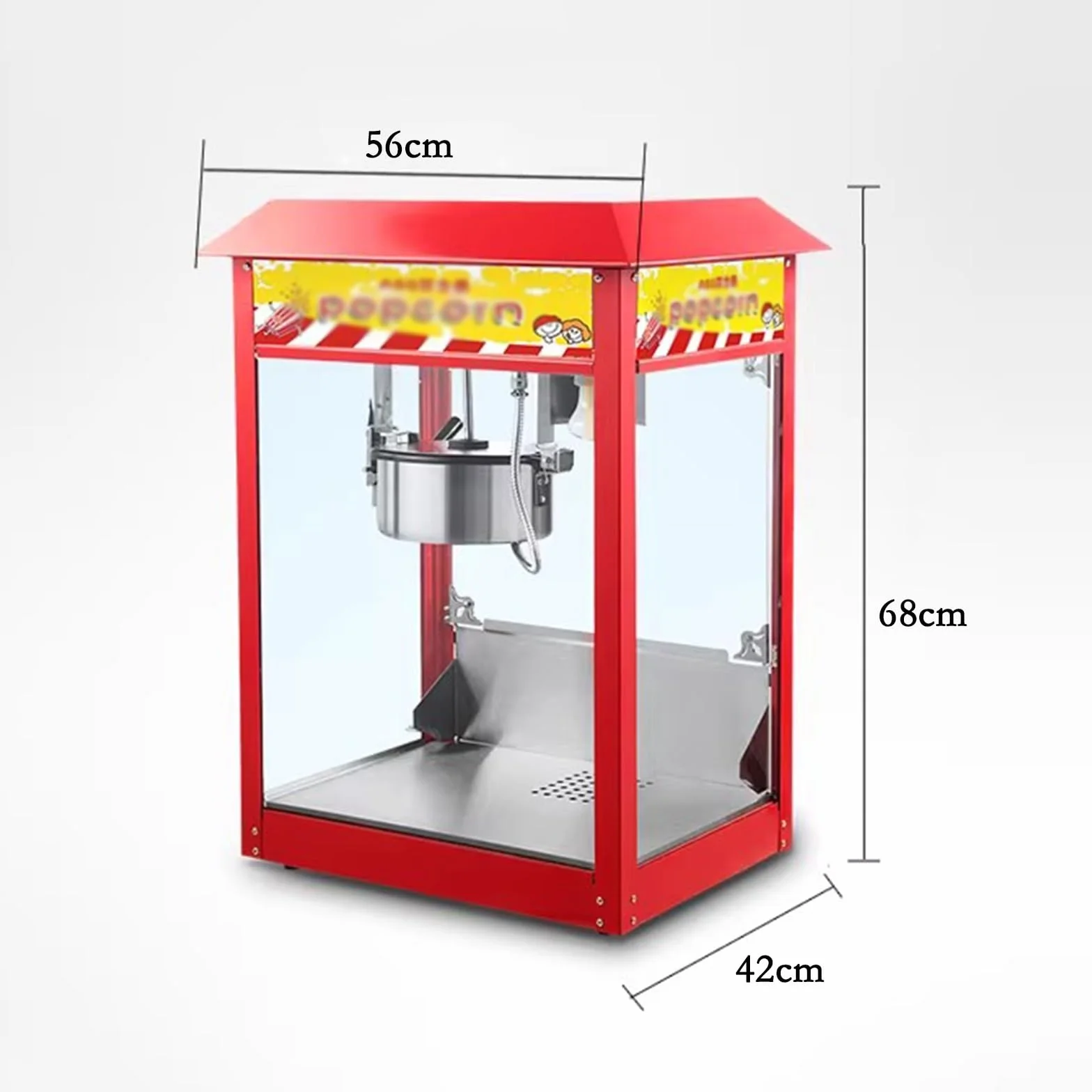 Máquina de Palomitas Máquina de Palomitas de maíz Comercial, Máquina de Palomitas automática, Máquina de Palomitas eléctrica, máquina de inflado Palomitero