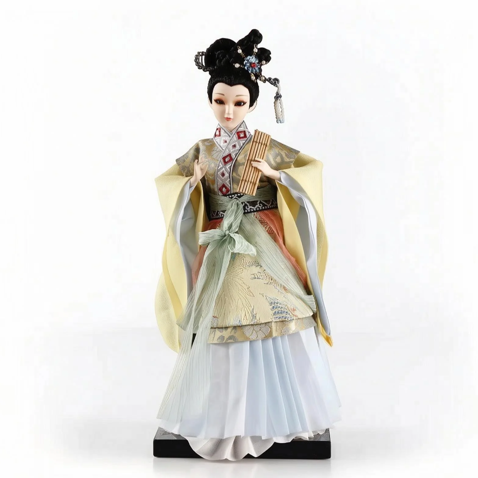 Figura Drama China corativo Estatuilla, Muñeca De Porcelana China Antigua - Cuatro Bellezas Talentosas Zhuo Wenjun