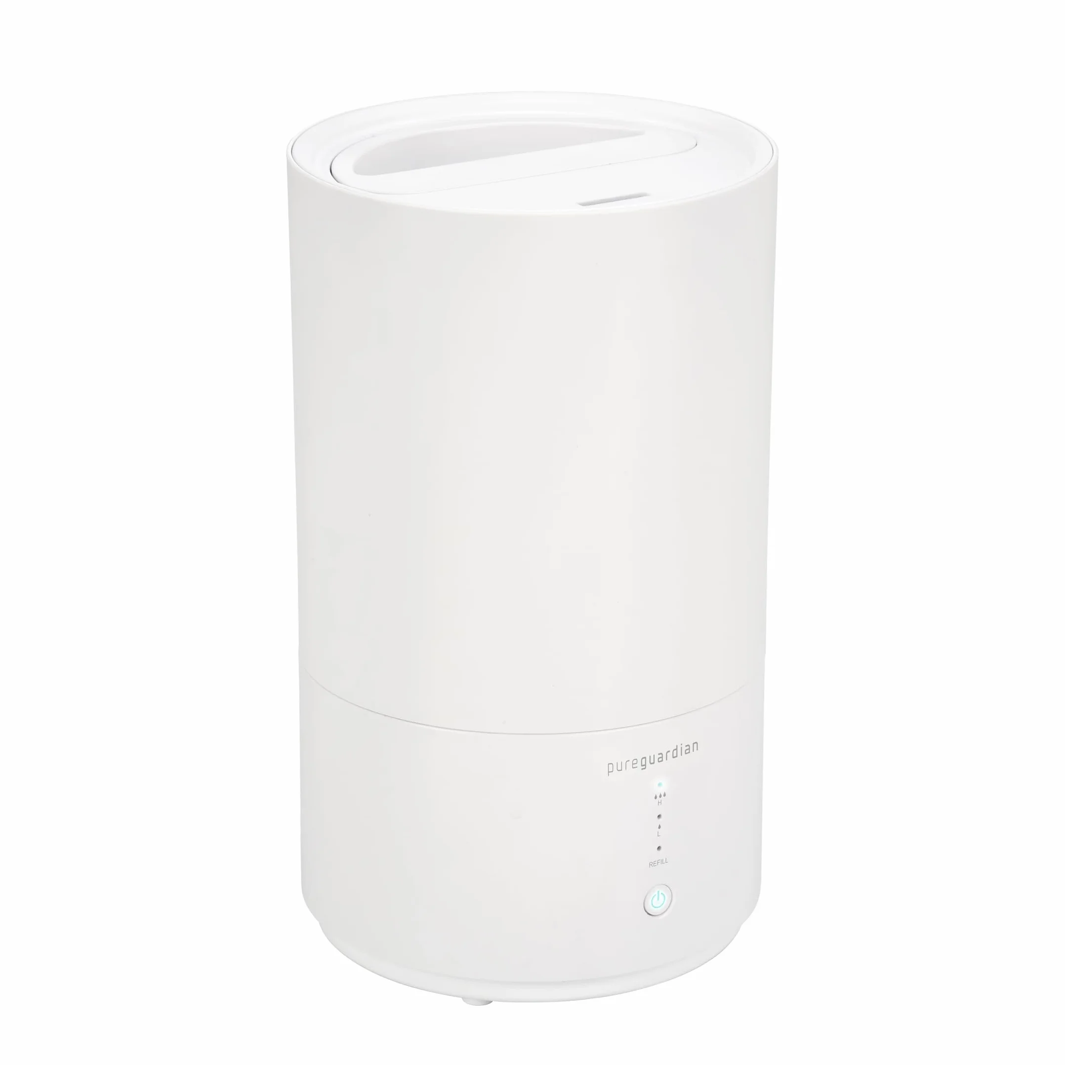PureGuardian Pure Guardian H950AR Humidificador ultrasónico de vapor frío superior con aromaterapia. 80 galones, blanco