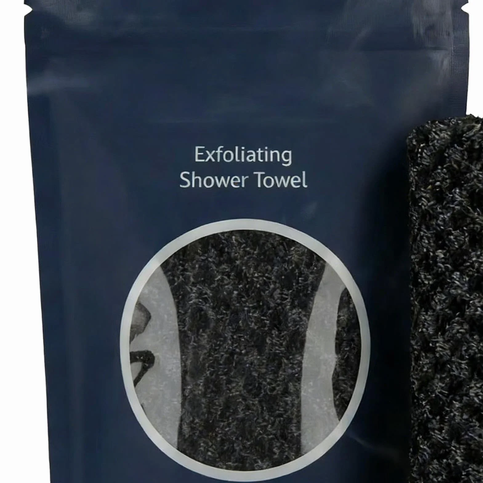 Toalla de ducha de secado rápido 8.66 x 39.37 pulgadas fibra transpirable exfoliante