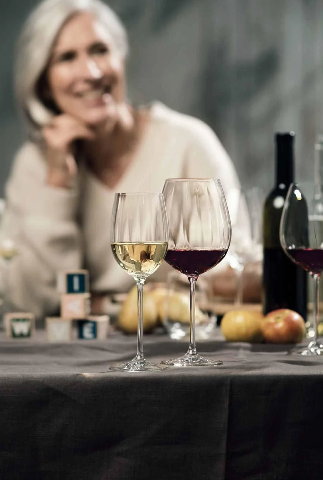 Zwiesel Glas Prizma - Copa de vino tinto (613 ml, altura 23,6 cm, diámetro de 10 cm)
