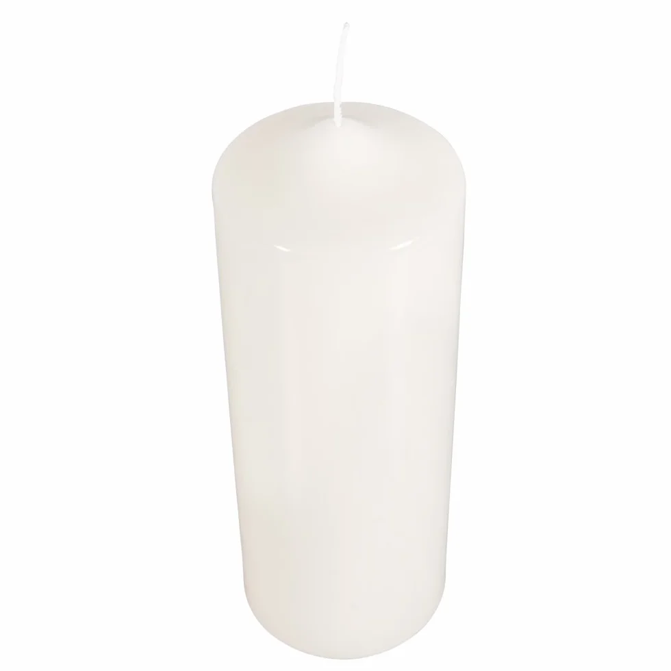 Rayher Vela Pilar 20 x 7 cm Color Crema Parafina RAL