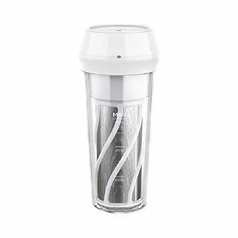 Copa Exprimidor del hogar portátil de tipo separado taza de jugo eléctrico recargable Exprimidor con la taza del cepillo, hermoso y práctico, ligero y portátil, fácil de limpiar, fuerte poder Pequeño