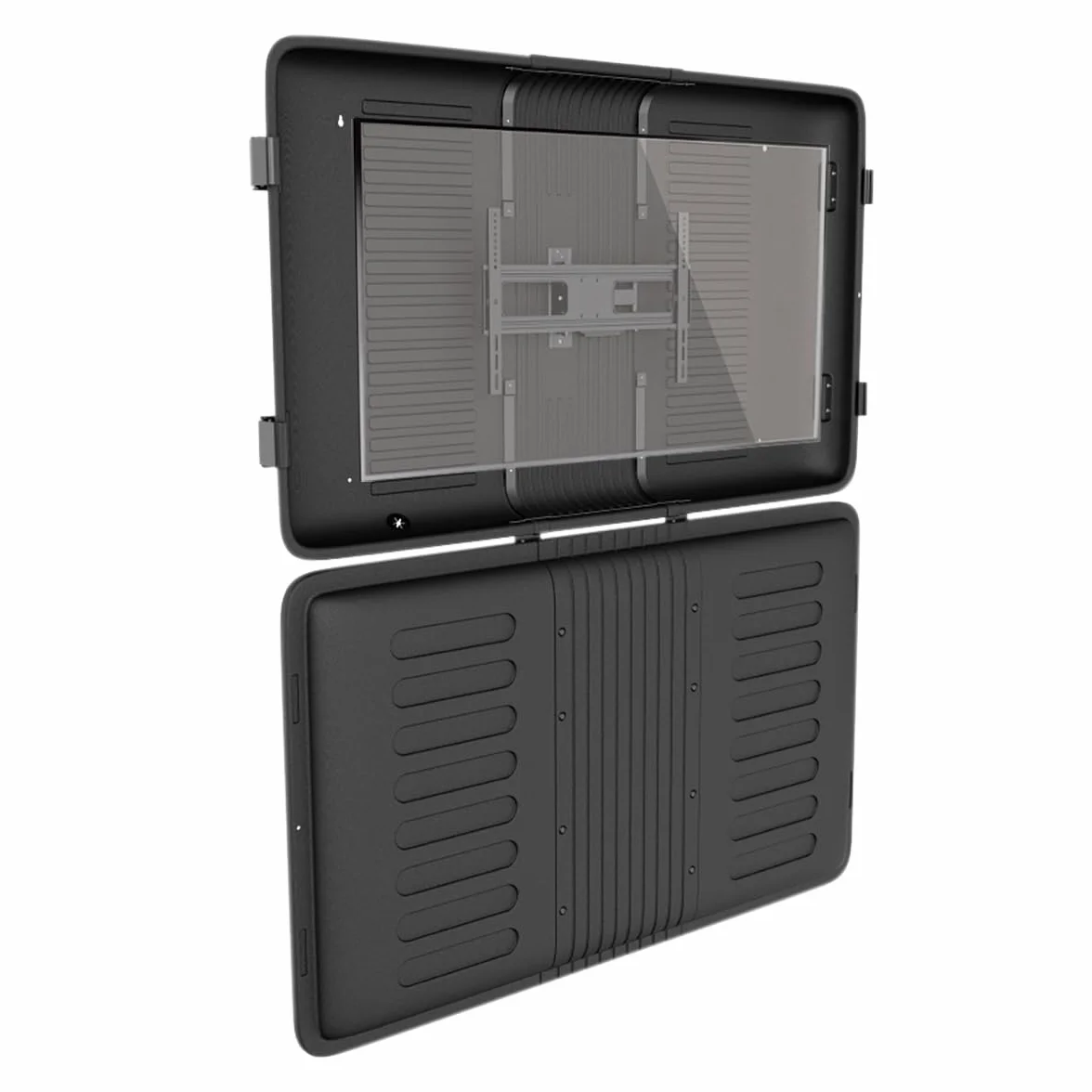 LogiLink BP0167 - Caja de TV para Exteriores a Prueba de Polvo y Intemperie, para televisores de 55 a 75", inclinable y orientable