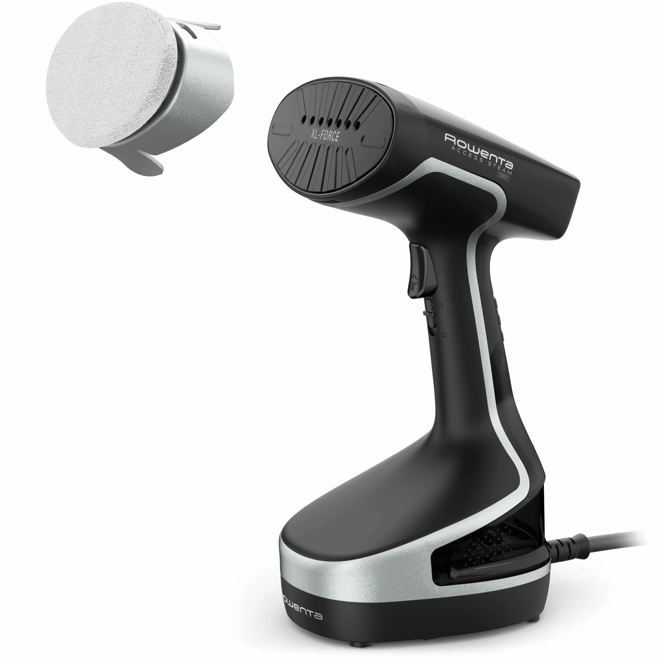 Rowenta DR8270D1 Limpiador a Vapor Limpiador a Vapor portátil 0,19 L 2000 W Negro (Reacondicionado)
