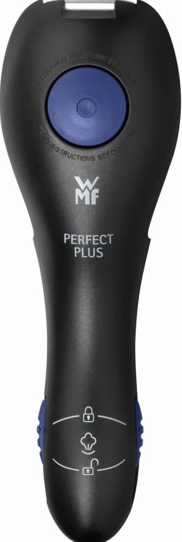 WMF Repuesto Mango de Tapa de Olla Express 08.9560.9200 Compatible con Toda la Gama WMF Perfect Plus, para Ollas de 22cm de diámetro, Color Gris con Vávula de Dos Anillas