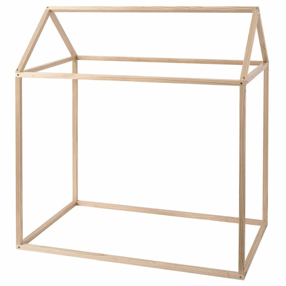 FIVE 83615 CABAÑA Infantil 126 X 113,5 X 66CM, Madera, Neutro, Base 60 x 110 CM