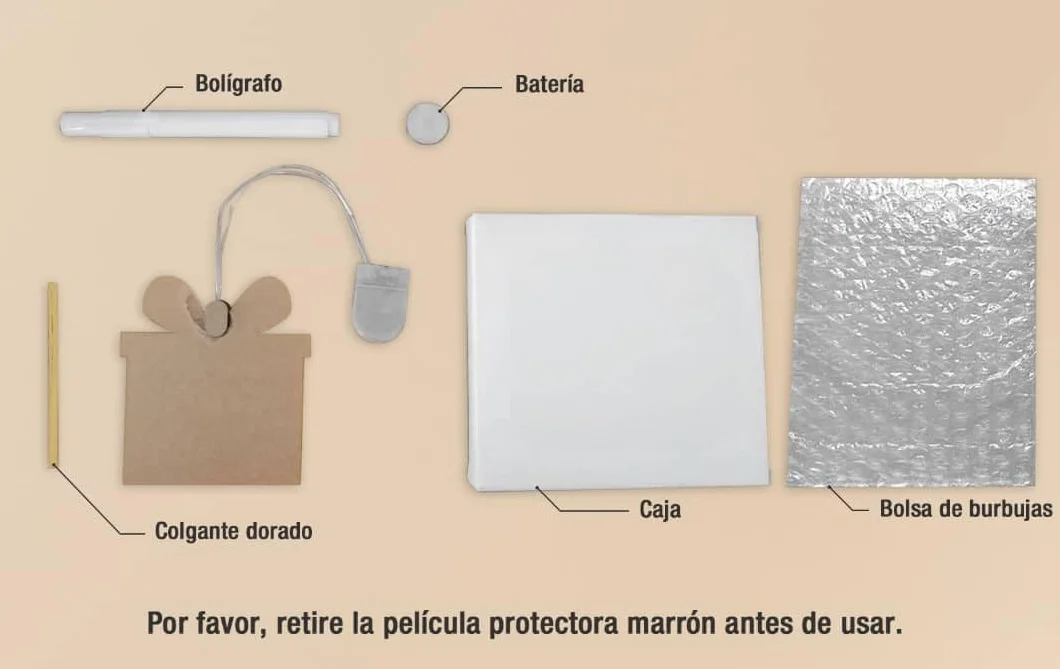 Decoración hogar con Pizarra Luminosa Personalizable con Mensajes.Luminoso Regalo Original. Día Padre, Día Madre. Aniversario. Cumpleaños