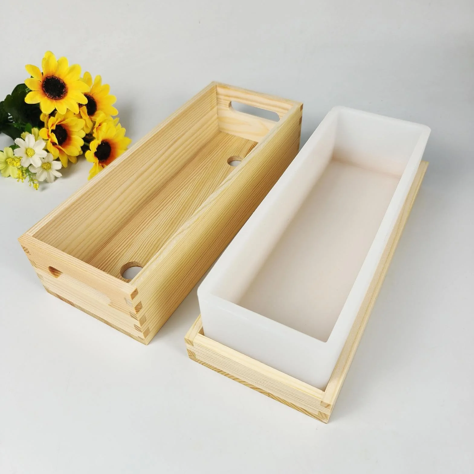 Moldes De Silicona Para Jabón 1300ml Antiadherente Fácil Desmoldeo | Moldes Silicona Para Jabón San Valentín, Día Madre, Navidad, Acción De Gracias, Días