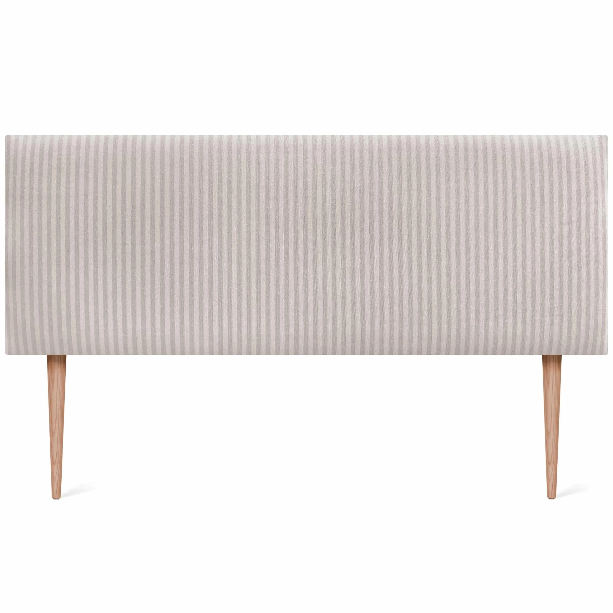 DHOME Cabecero Tapizado Liso Exclusivo Serie Luxury Edition con Patas para Pared Acústicos Cabeceros Absorbentes Cabezal Cama Dormitorio (Cream, 150cm, 4cm Grosor)
