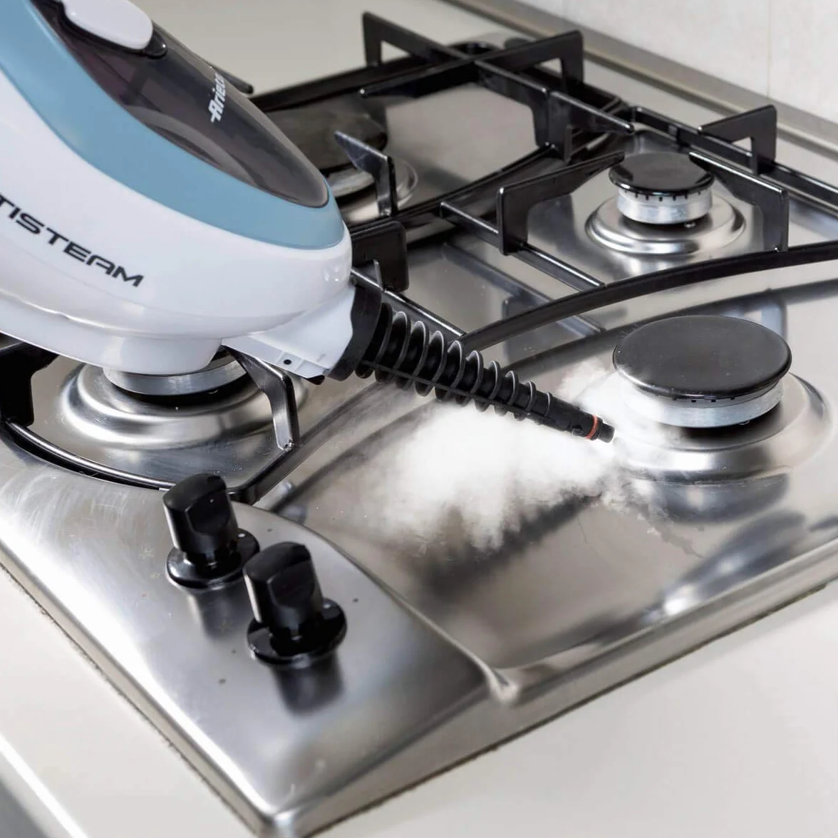 Ariete Steam Mop 10 en 1 Escoba a Vapor mopa, Blanco y Azul