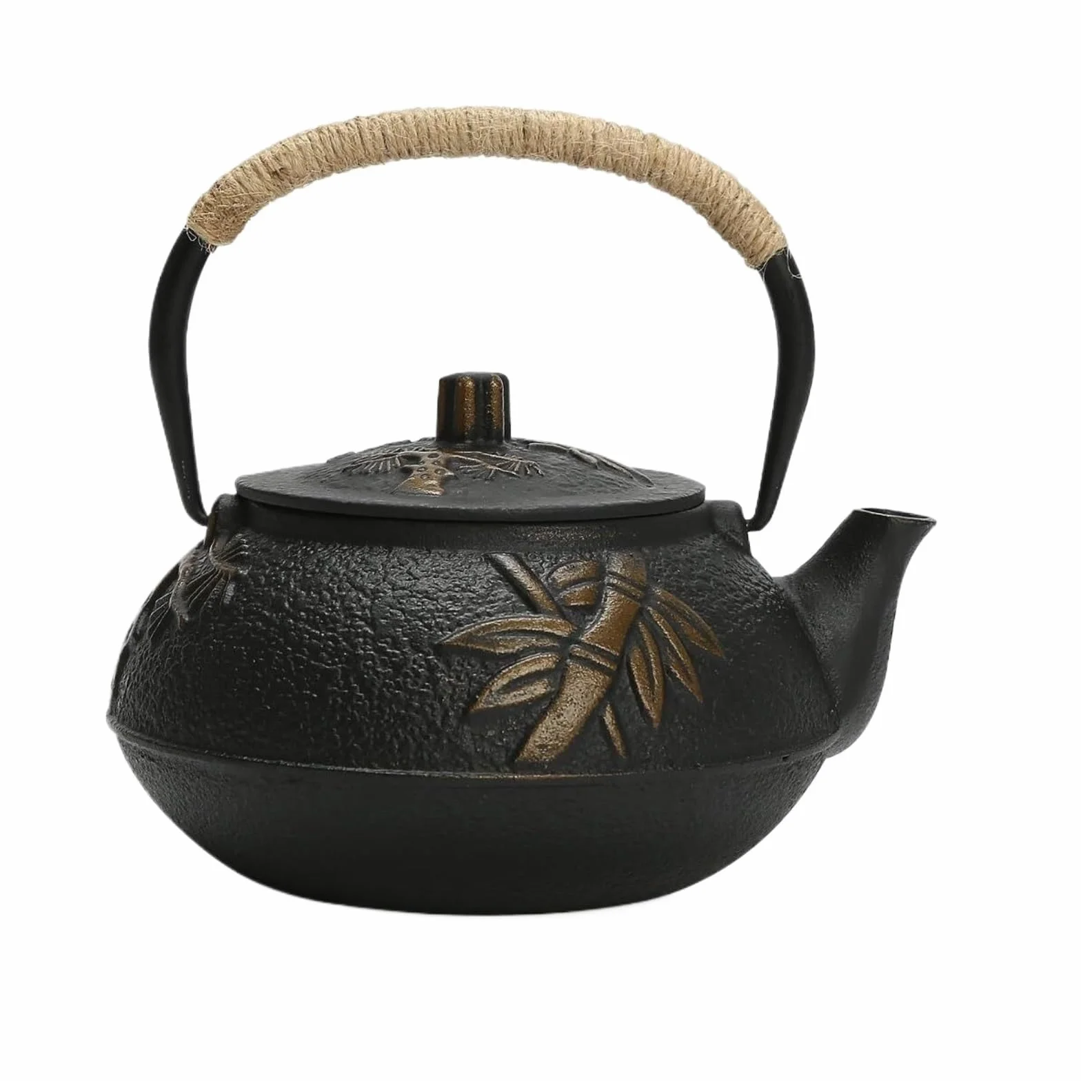 Juego de Tetera con infusor de Hierro Fundido y Filtro de Acero Inoxidable