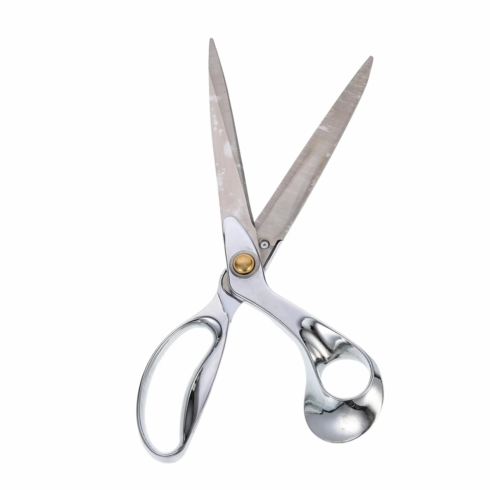 Tijeras de Costura de Acero Inoxidable para Cortar Tela | Plata, Uso en Sastrería y Costura, Corte Preciso y Ahorro de Esfuerzo, Aptas para Cartón y Lona