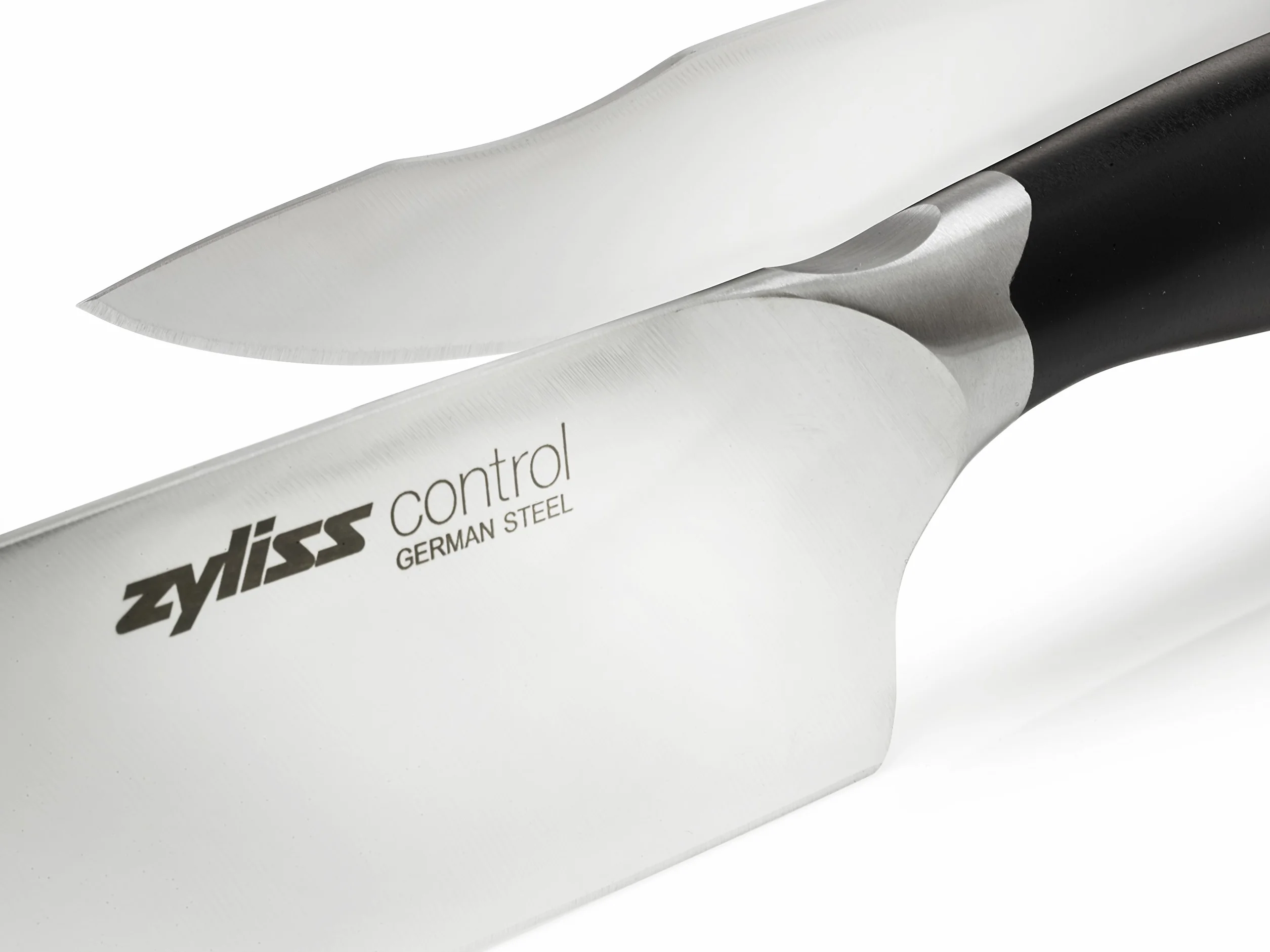 Zyliss - Cuchillo de Control, Color Negro, Negro/Plata, 16,5 cm
