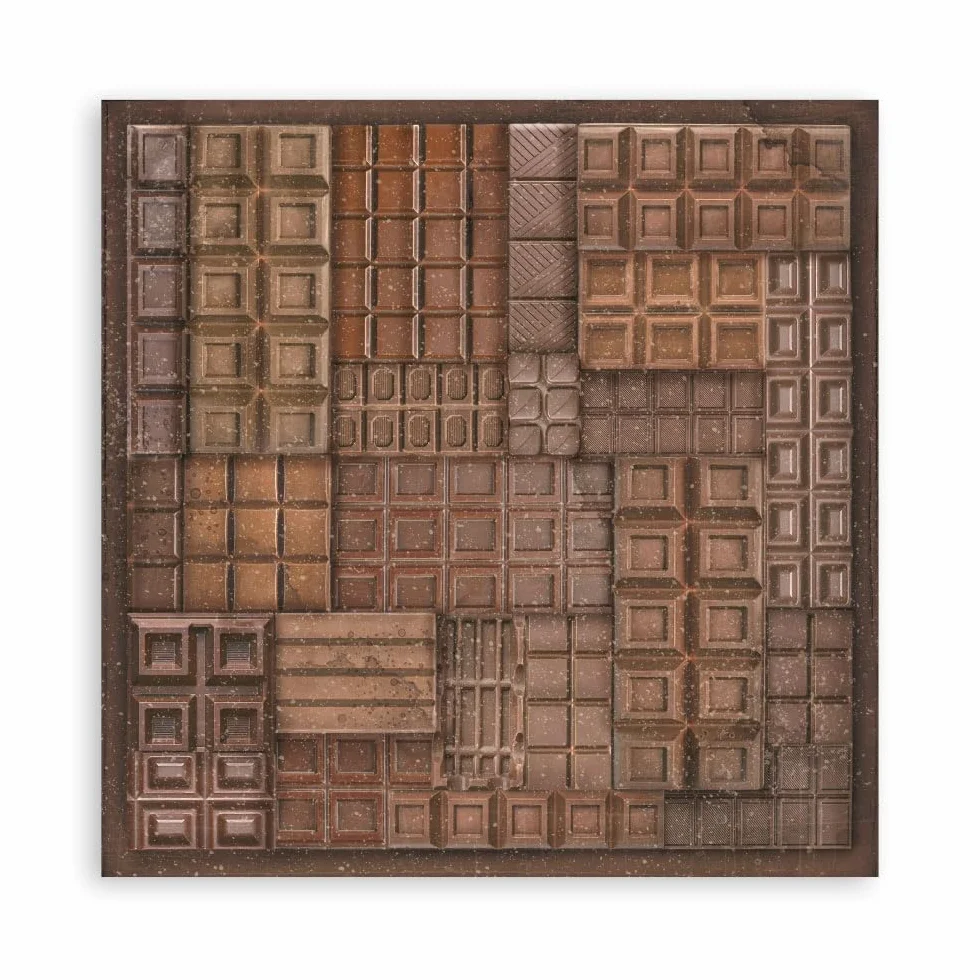 Scrapbooking Pad 20,3 x 20,3 cm (8 x 8 pulgadas) Coffee and Chocolate
