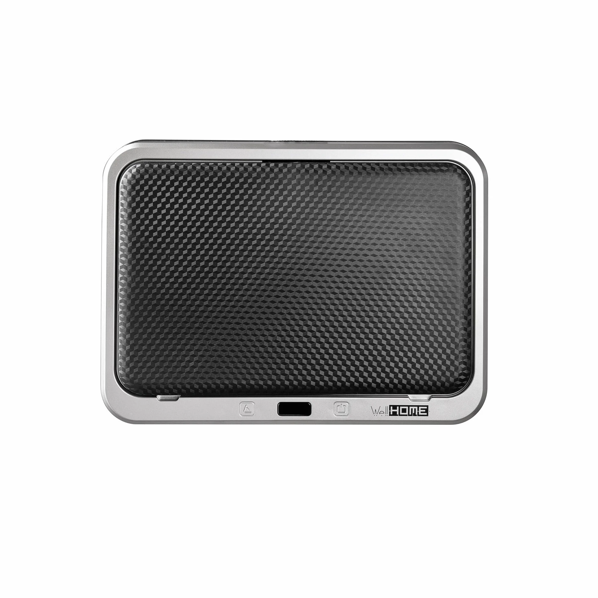 Well Home MOBILIARIO & DECORACIÓN Cubo de Basura Inteligente SIN Patas con Apertura automática y Contacto Manual de 40L, Alto: 55,5 (x35,5x26), Gris.