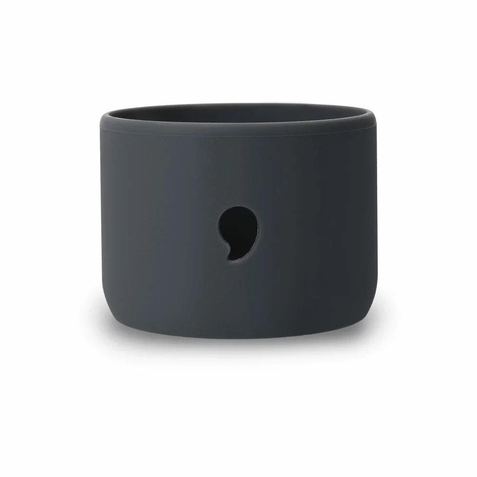 S'well Small Silicone Bumper, Grey, Fits 500ml Water Bottles, No-Slip Grip and Easy Slide On for Protection