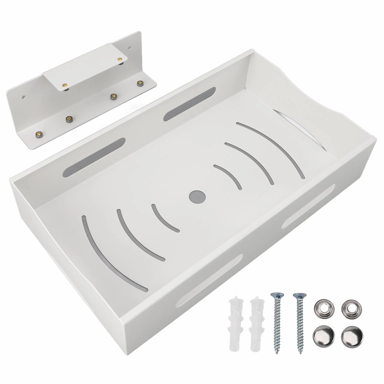 Annadue Organizador de Gabinete Extraíble de Acero Al Carbono, Cajón Deslizante para Cocina y Baño, Estante de Almacenamiento de Despensa Deslizante, Estante para Fregadero (Grande)