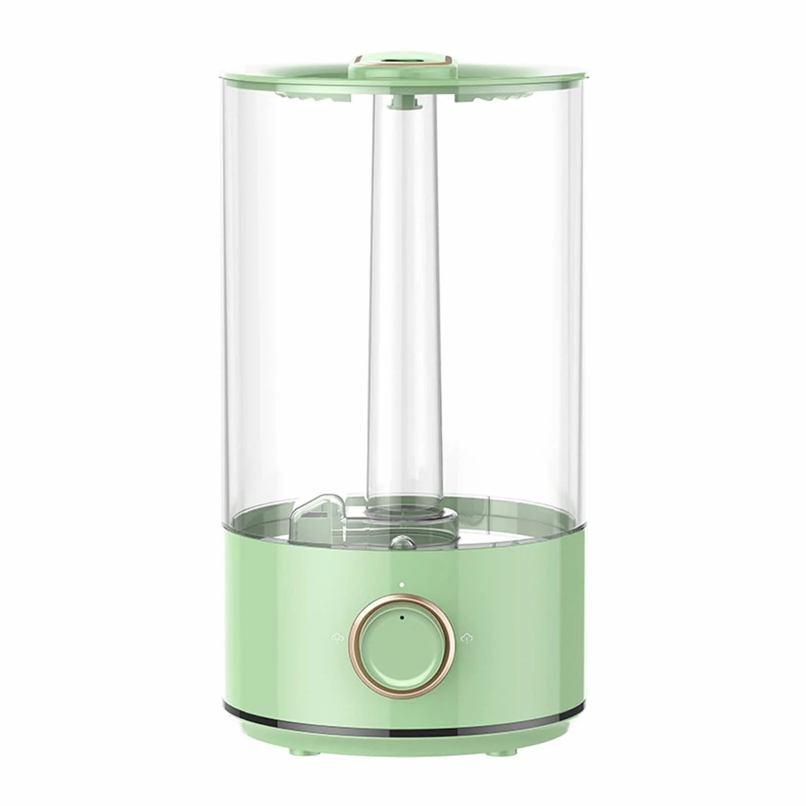 Humidificadores de Aire Humidificador portátil 5L Capacidad grande Tanque de agua transparente Dormitorio Humidificador silencioso - Humidificador de llenado superior - apagado automático - verde Sile