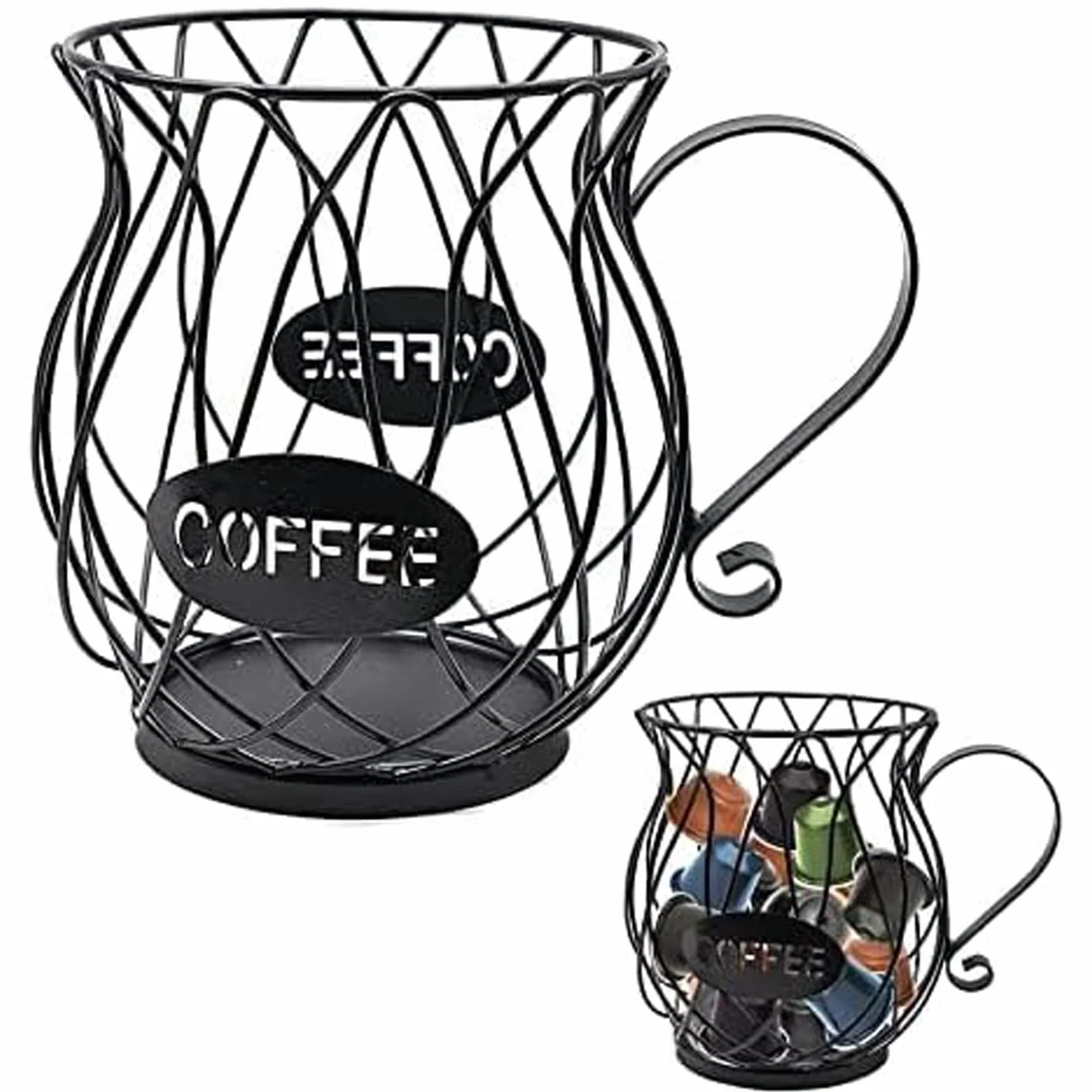 Cesta de Almacenamiento para Cápsulas de Café, Soporte de Expreso