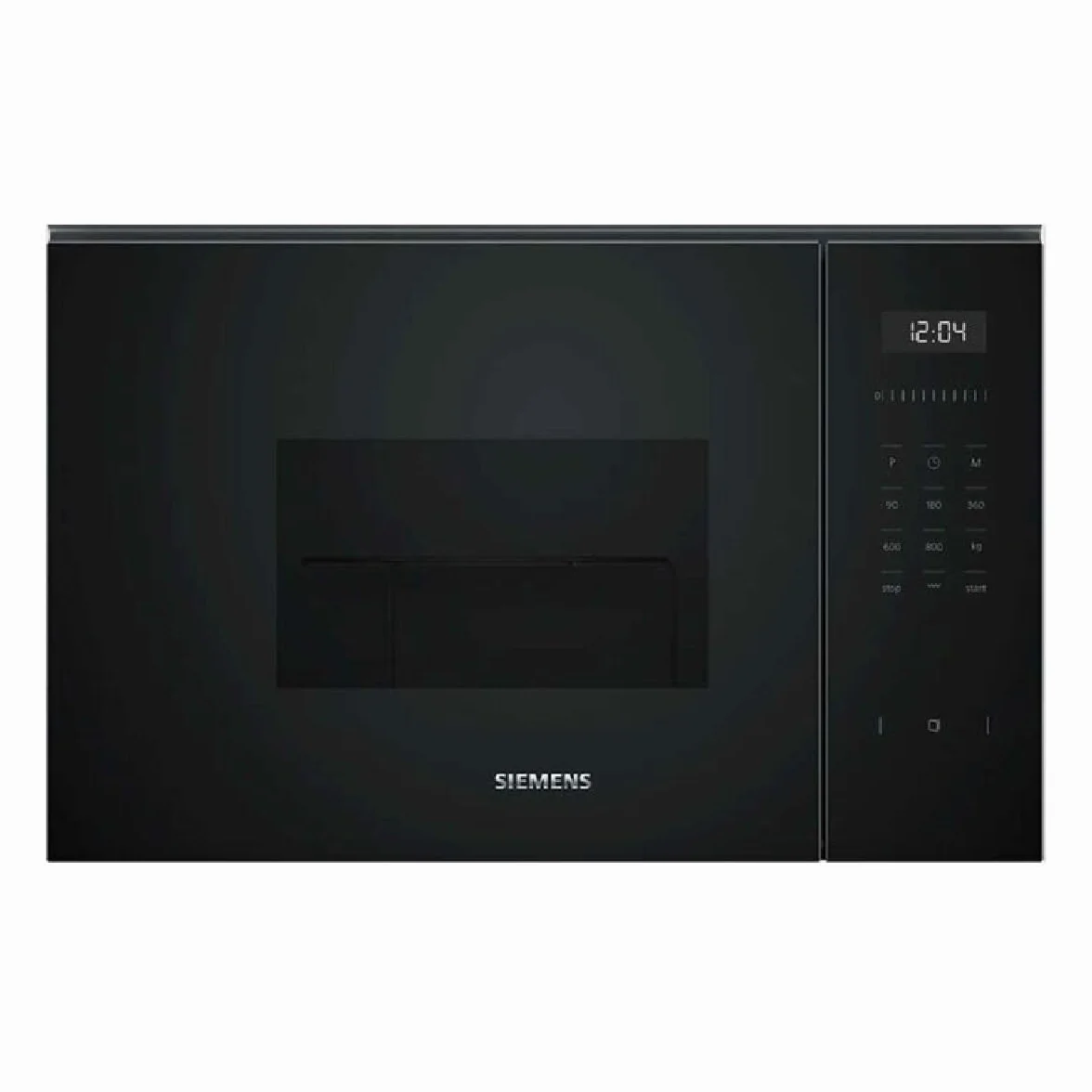 Siemens iQ500 Microondas integrable 59x38 cm cookControl humidClean Grill Negro BE525LMB1