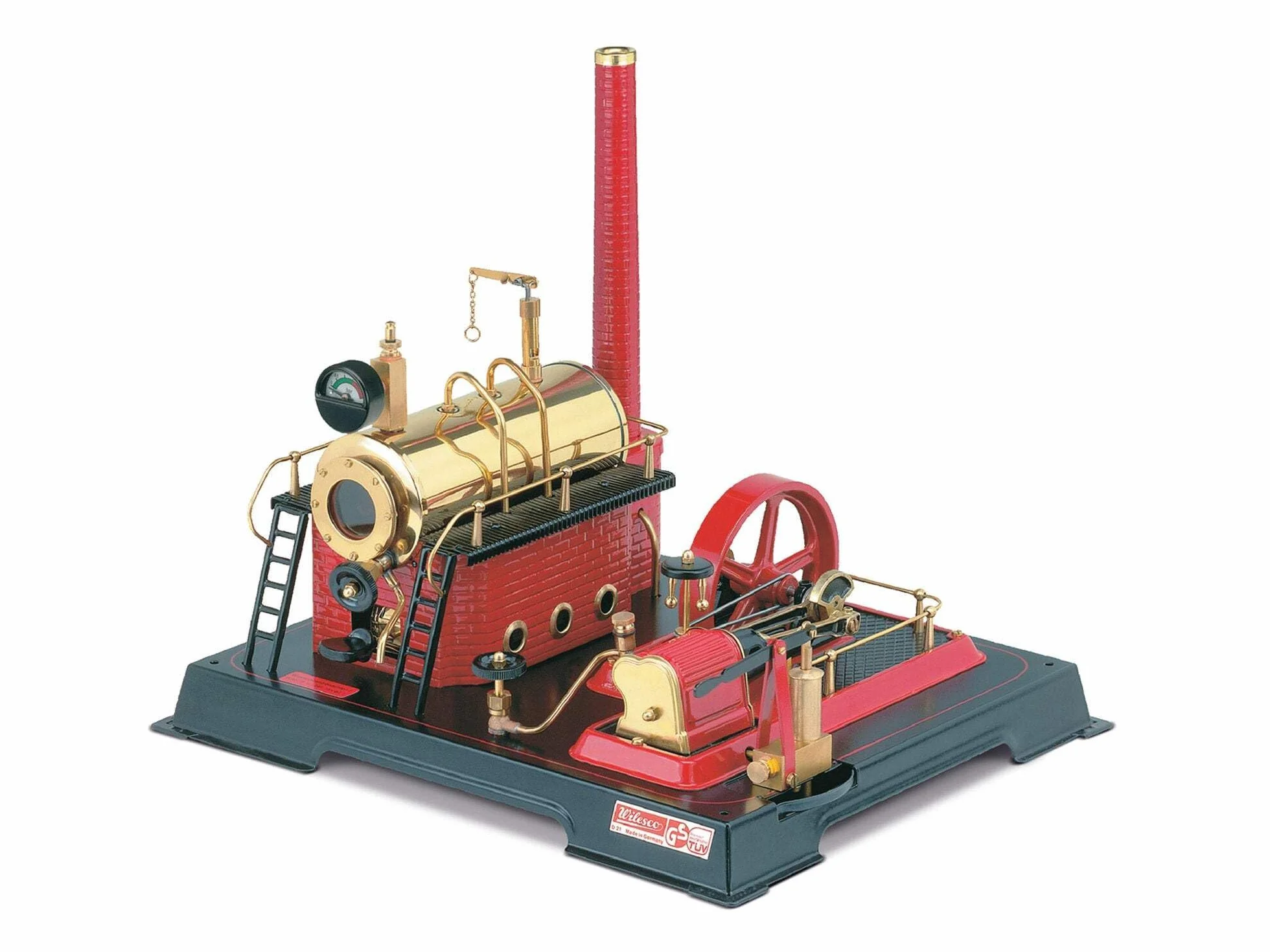 Wilesco - Maqueta de máquina de Vapor D21 (20x35.5x30 cm) [Importado de Alemania]