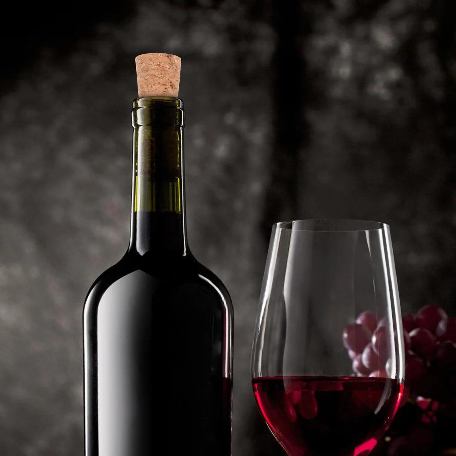 Tapones de Corcho Cónicos para Botella de Vino 100 Unidades Khaki | Tapones de Corcho para Botellas de Vino, Cierre Hermético, para Botellas de Vidrio