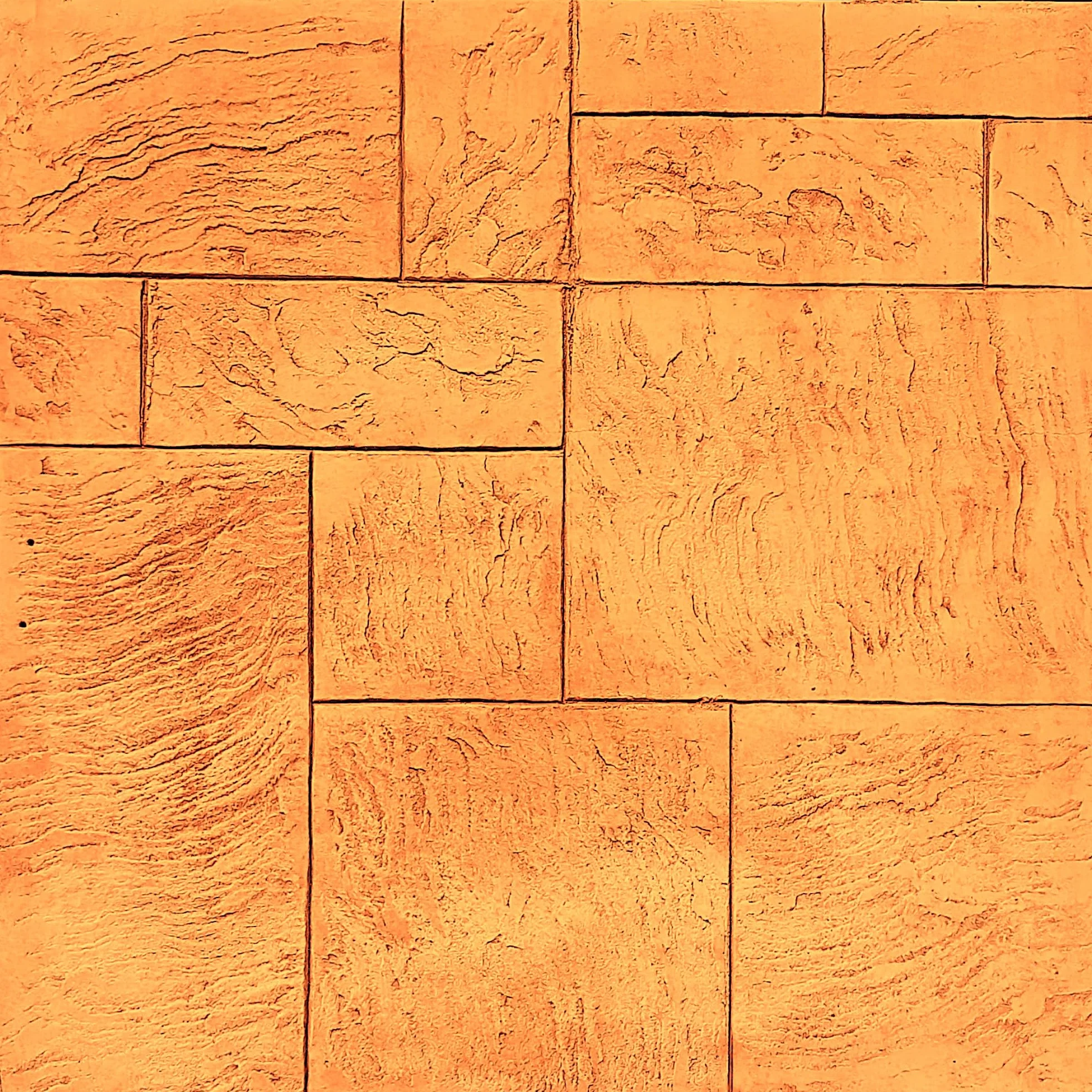 Molde para hormigón impreso Plantilla Textura Silleria Sedona 60x60 cm- Moldes Hormigon Impreso estampado Tematización (KIT 2 SEMIRIGIDOS + 1 FLEXIBLE)