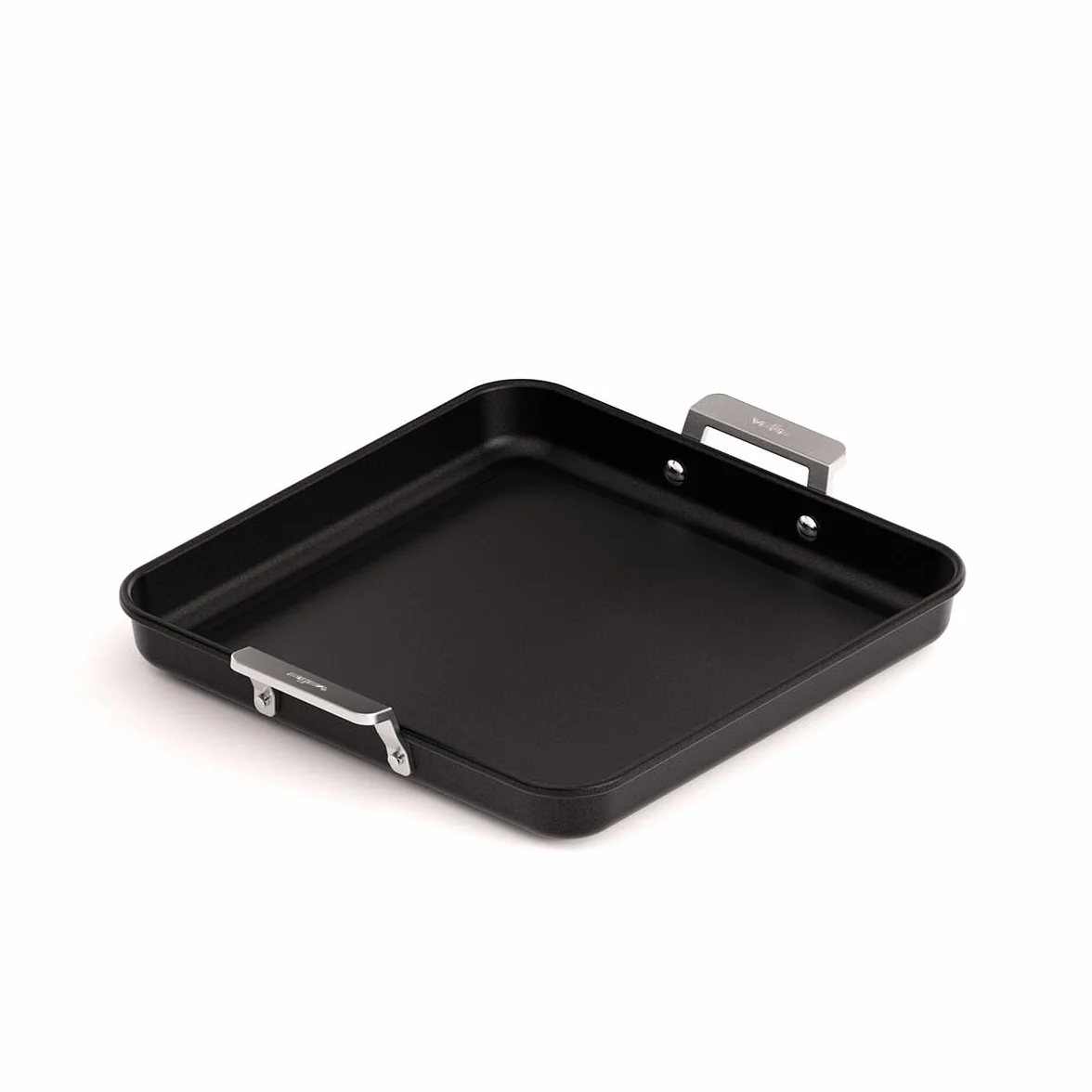 Valira Aire - Plancha Premium de 28x28 cm hecha en España, aluminio fundido con antiadherente reforzado, apta para inducción
