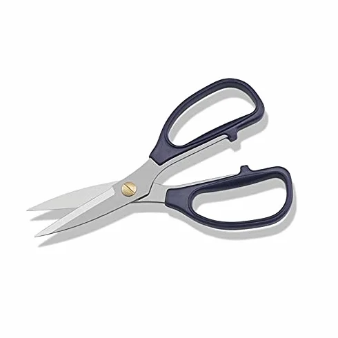 CanEve Tijeras artesanales Punta Afilada de Acero Inoxidable, Tijeras de Costura for Coser Bordados -18.5cm Tijeras