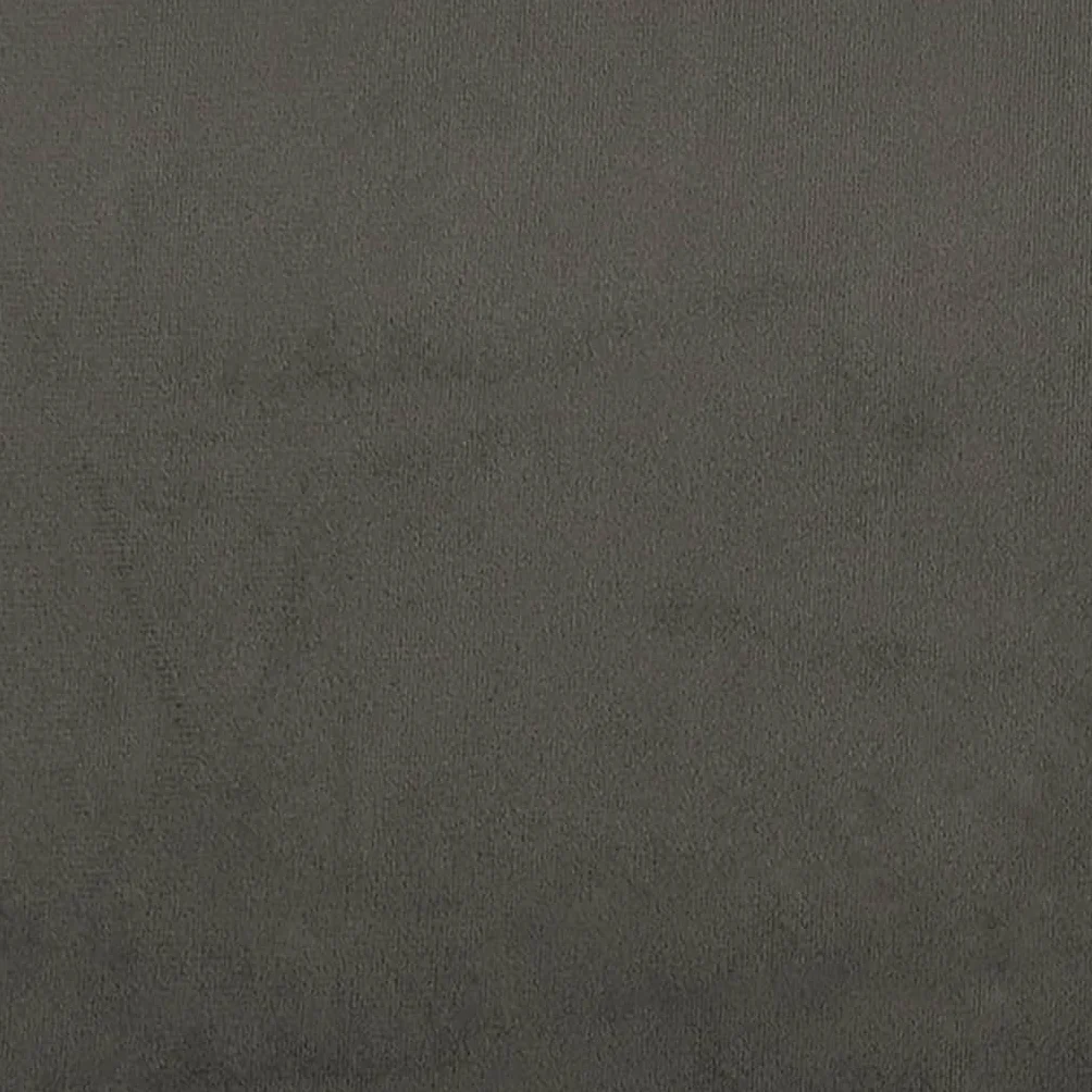 Juego de 2 cojines decorativos de terciopelo gris oscuro, 40 x 40 cm, para salón, dormitorio, sofá, cama, sillón, moderno, mullido, con cremallera, lavables