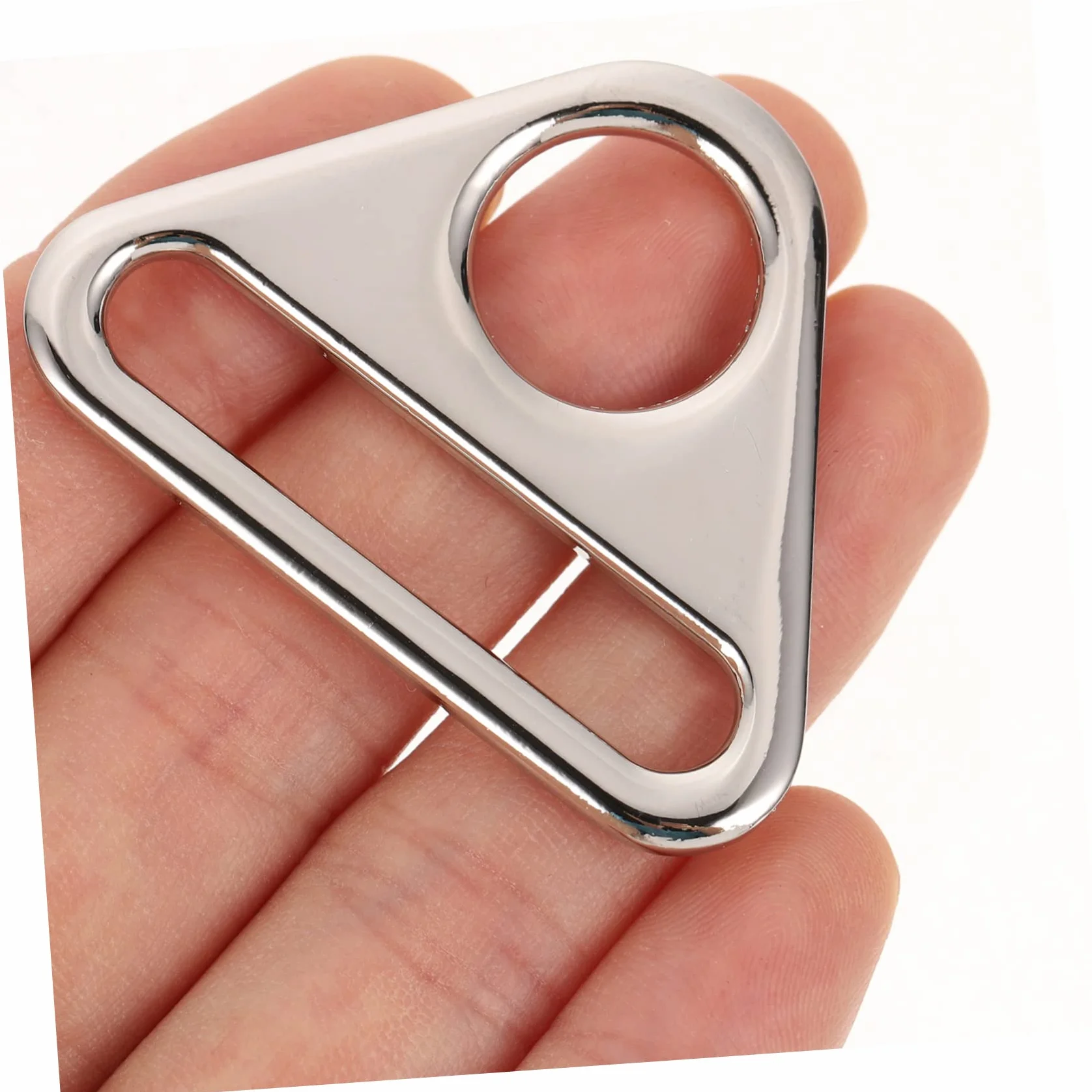 SHINEOFI 30piezas Hebillas De Triángulo Ajustables Para Manualidades Para Mochilas Suspenders y Proyectos De Costura Reemplazables y Fáciles De Usar