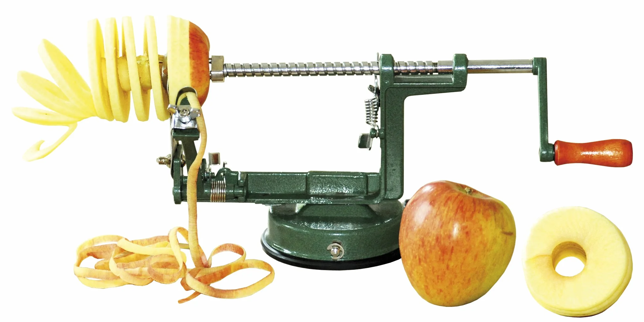 Corvus Kids at Work A600155 Pelador Máquina para pelar, quitar pepitas y cortar manzanas