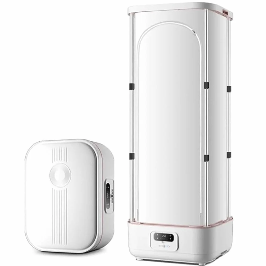 Plancha de vapor vertical inalámbrica automática de 900 W, vaporizador plegable y secadora de ropa, máquina para planchar ropa y quitar arrugas, para ropa y telas