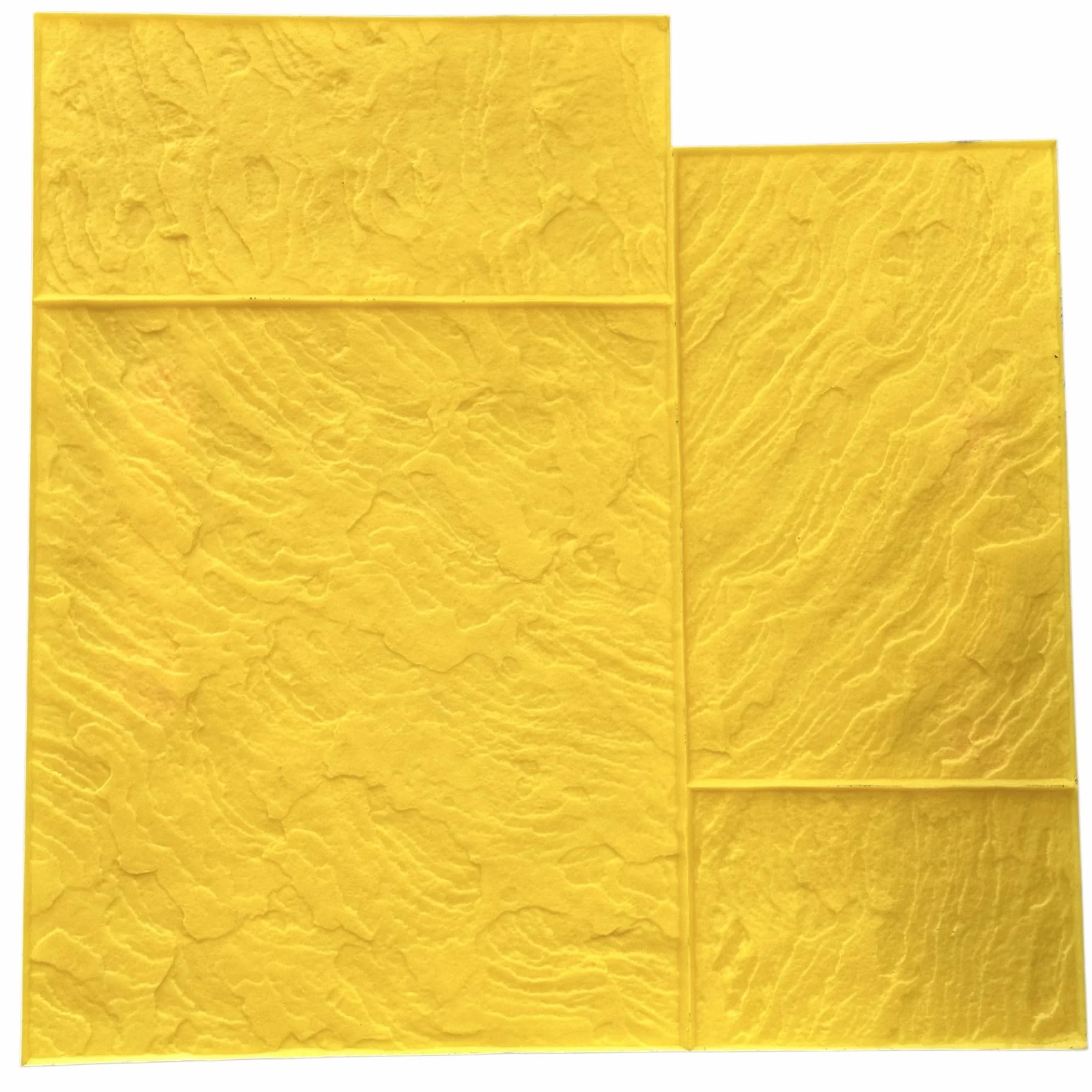 Molde para hormigón impreso Plantilla Textura Silleria Sedona 60x60 cm- Moldes Hormigon Impreso estampado Tematización (KIT 2 SEMIRIGIDOS + 1 FLEXIBLE)