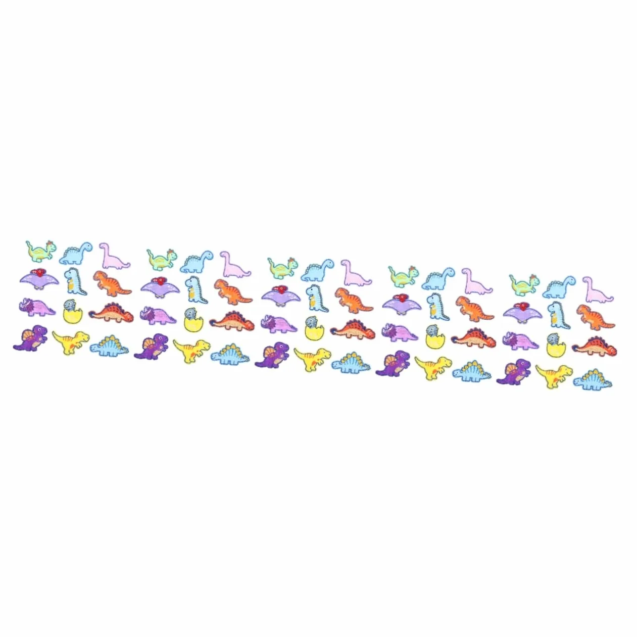 Artibetter 5 Parches Bordados Con Forma De De Dibujos Animados Parches Decorativos Para Ropa Parches De Tela Para Parches Bordados Para Ropa Apliques De Poliéster Para